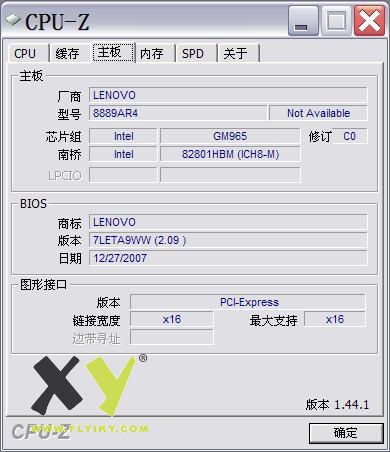 CPU-Z 主板详细信息.JPG