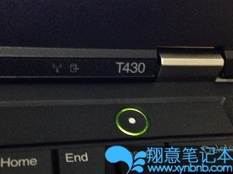 “我是T430”，电源的灯光表示很喜欢