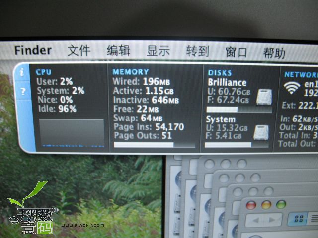 虽然可用内存只有22MB，但是系统运行正常。